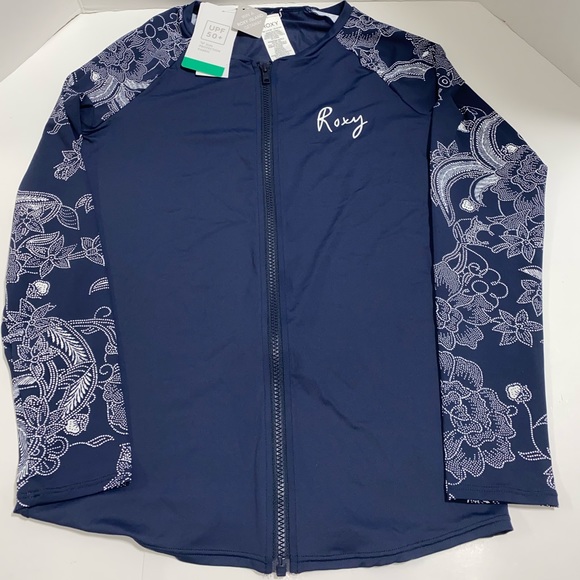 NWT Roxy Rashguard Long Sleeve New - Picture 4 of 7